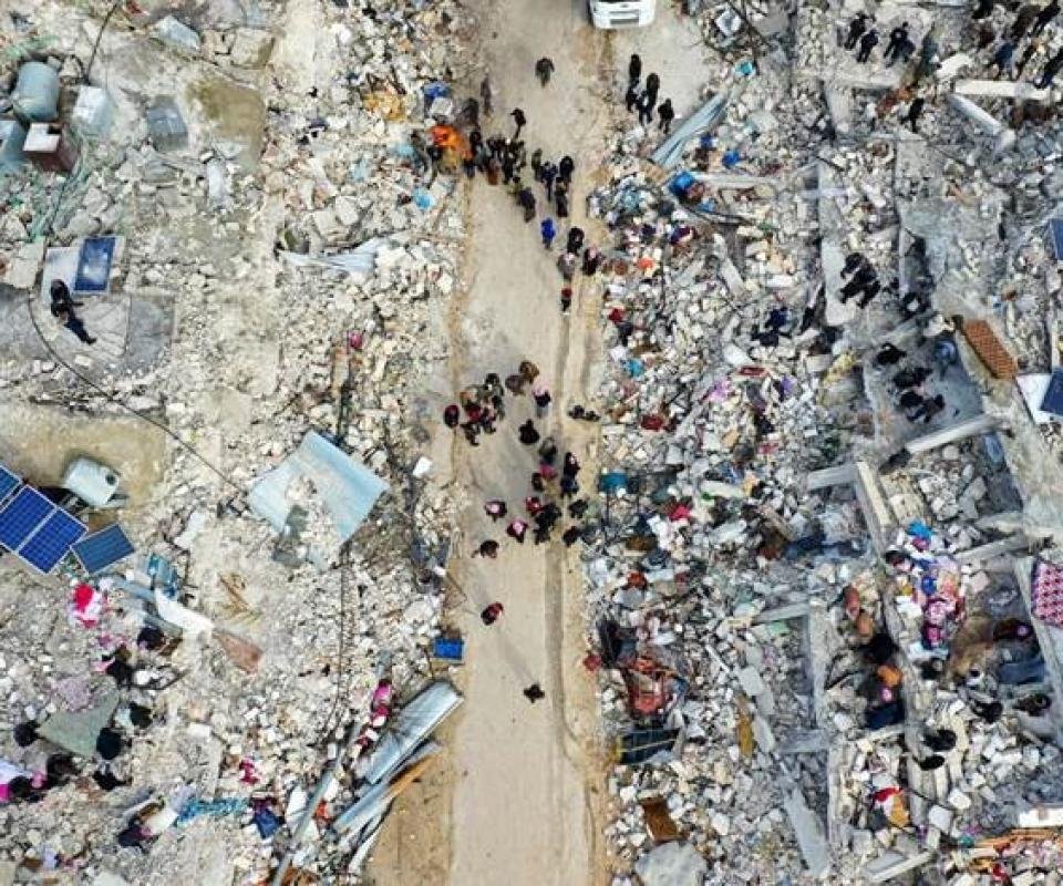 Earthquake in Turkey and Syria: solidarity with the victims cover